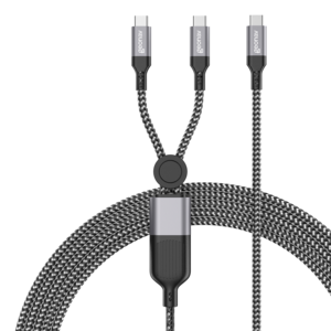 CABO DUALFAST 2USB-C PARA USB-C 1.5M GEONAV
